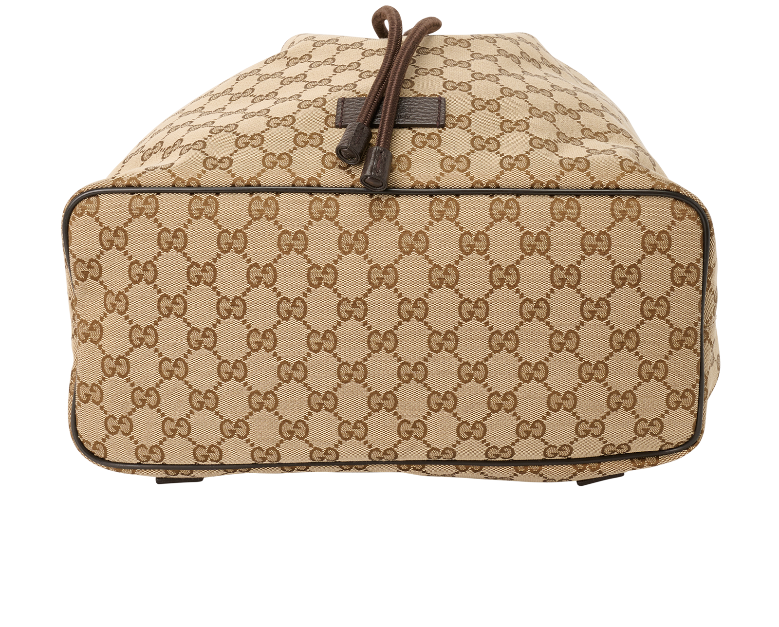 Gucci Drawstring BackPack GG Mono, &pound;750, Handbags, Beige, Canvas, Top view